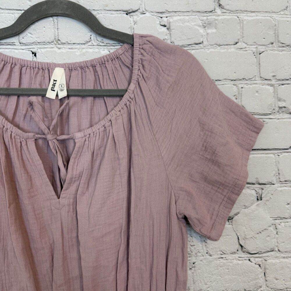 Pact Lavender Midi Dress - Picture 8 of 14